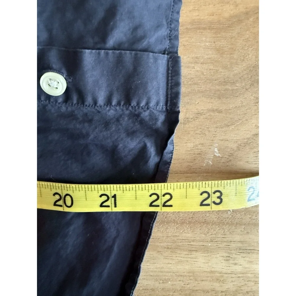Ralph Lauren Boys Black Button Up Shirt Size‎ 4 100% Cotton Long Sleeve